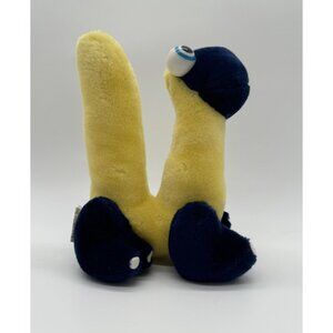 Alpha Critters V Vark Alphabet Plush Stuffed Animal 8” 1986 Vintage